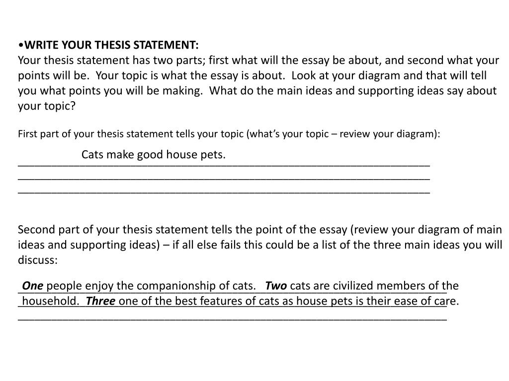 PPT - Essay Writing Worksheet DECIDE ON YOUR TOPIC PowerPoint