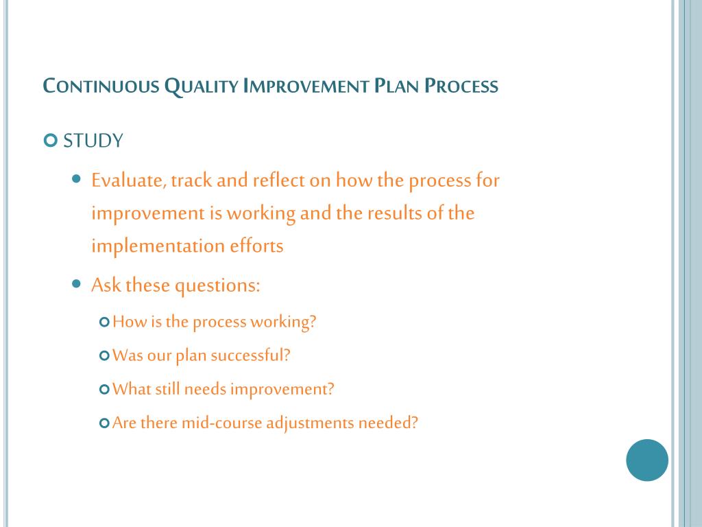 PPT - Quality Improvement Planning PowerPoint Presentation, free ...