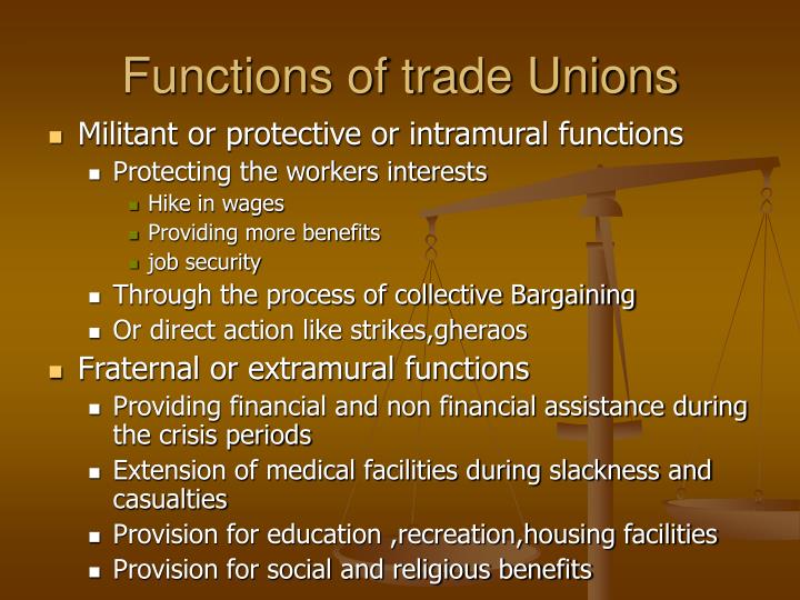 😍 Functions of trade union. Trade Unions in South Africa. 2019-02-08