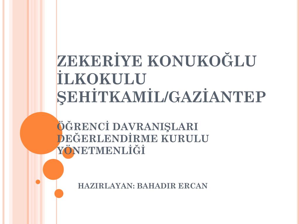 ppt hazirlayan bahadir ercan powerpoint presentation free download id 4303114