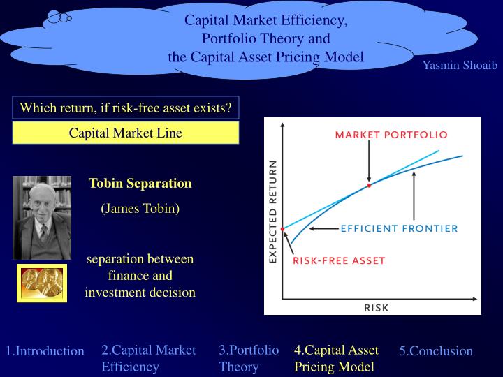 capital market efficiency capital market efficiency