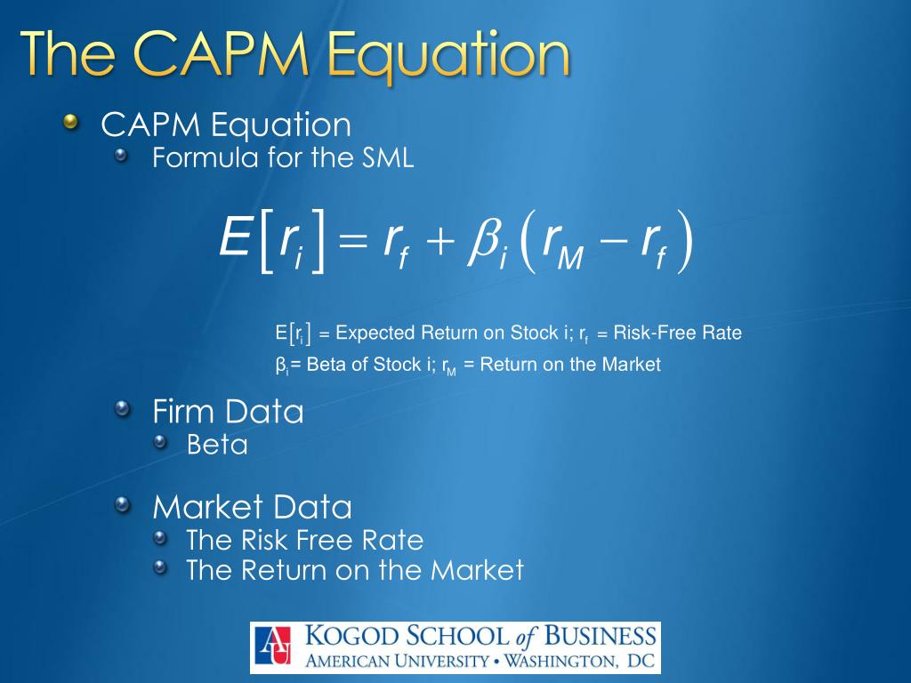 PPT Video 15 Topic 3 5 Capital Asset Pricing Model CAPM PPT Video 15 Topic 3 5 Capital Asset Pricing Model CAPM