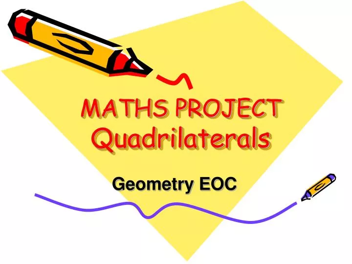 maths project quadrilaterals n.