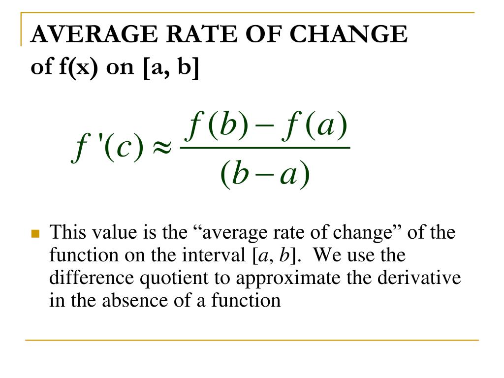 Ppt stuff you must know cold for the ap calculus exam powerpoint 