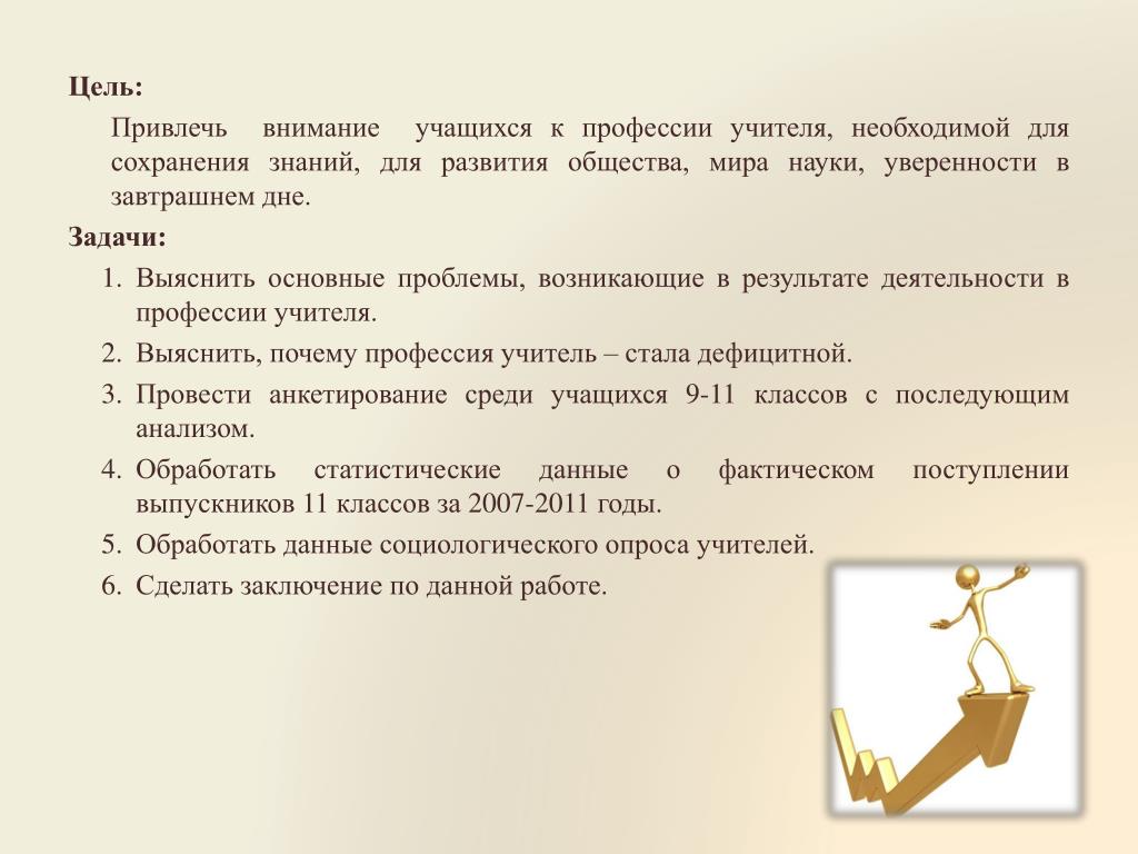 Цель проекта будущего