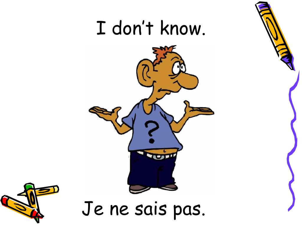 PPT Dites le en français PowerPoint Presentation, free download ID4312579