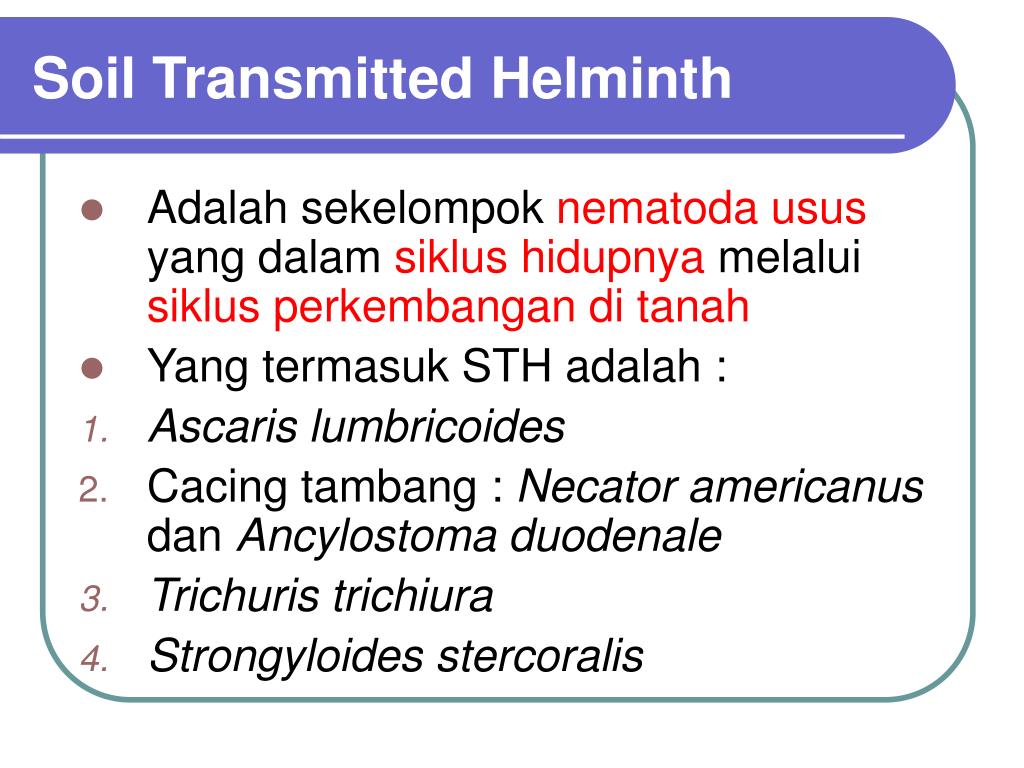 helminths adalah