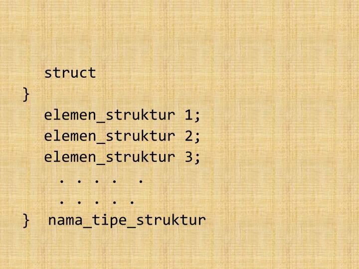 PPT - STRUKTUR PowerPoint Presentation - ID:4313209