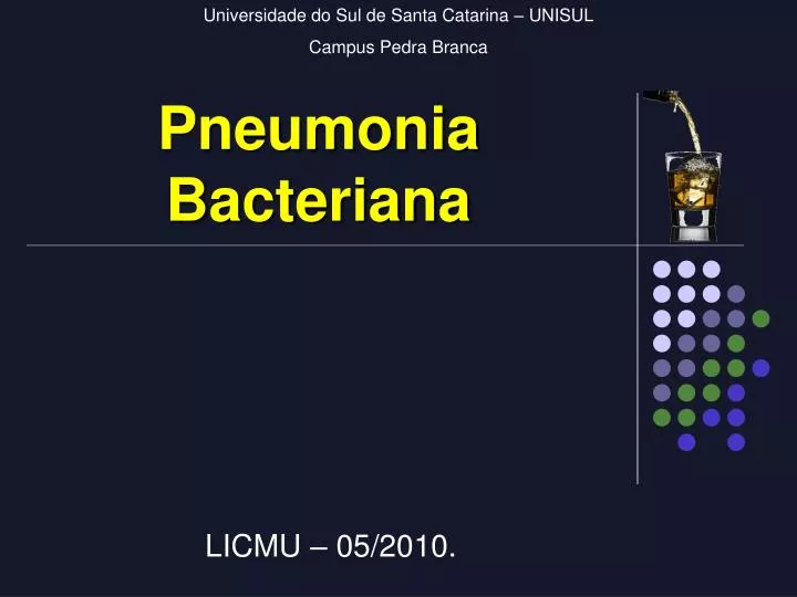 pneumonia bacteriana n.
