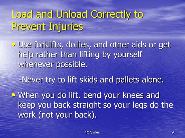 PPT Loading Dock Safety PowerPoint Presentation ID4314747