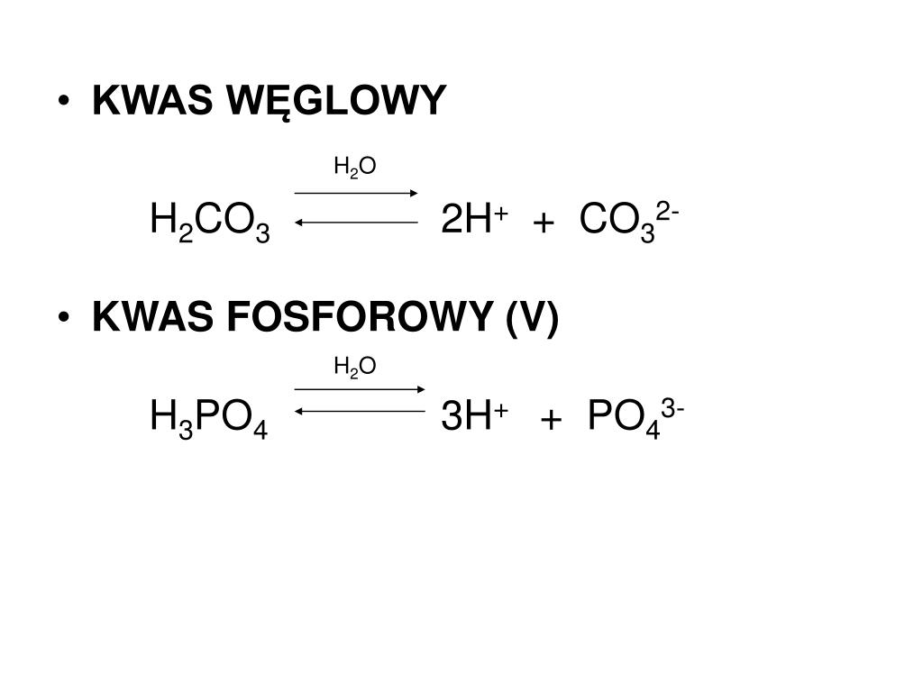 Reszta Kwasowa Kwasu Fosforowego V PPT - KWASY PowerPoint Presentation, free download - ID:4315883