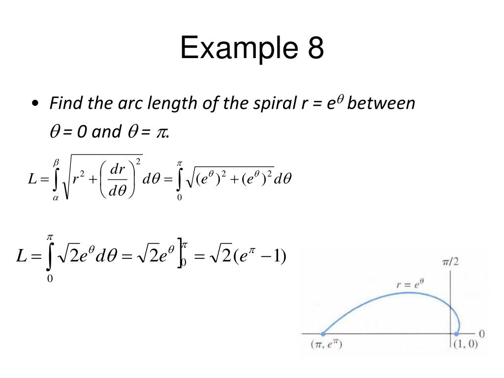 PPT Tangent Lines And Arc Length Parametric Equations PowerPoint 