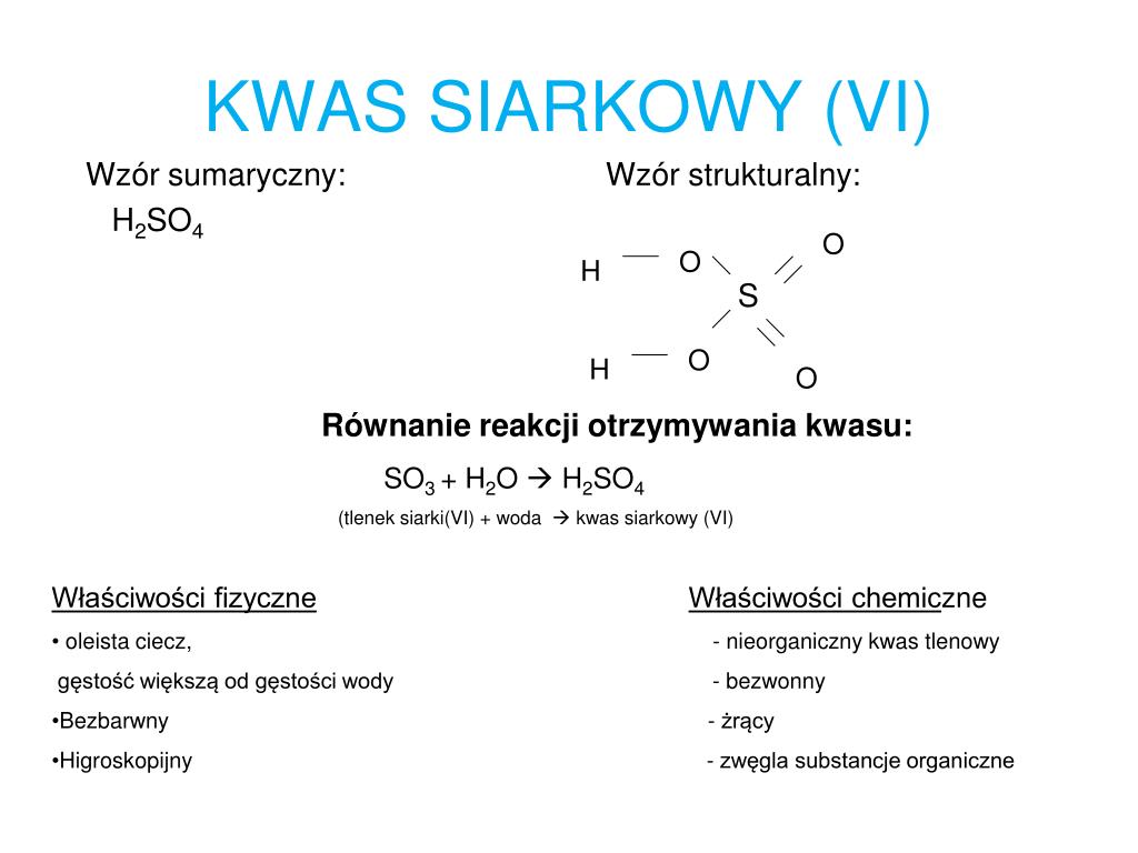 Napisz Wzór Sumaryczny I Strukturalny Kwasu Chlorowodorowego PPT - KWASY PowerPoint Presentation, free download - ID:4316016