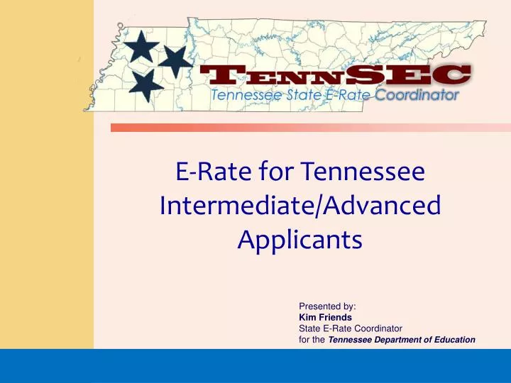 e rate for tennessee intermediate advanced applicants n.