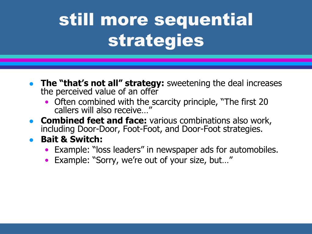 Ppt Sequential Request Strategies Powerpoint Presentation