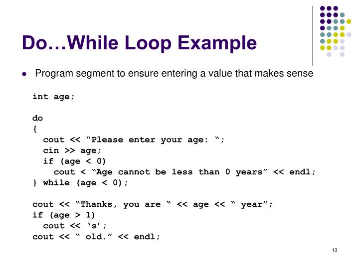 PPT - CSE 20232 Lecture 5 – Decisions and Loops PowerPoint Presentation ...
