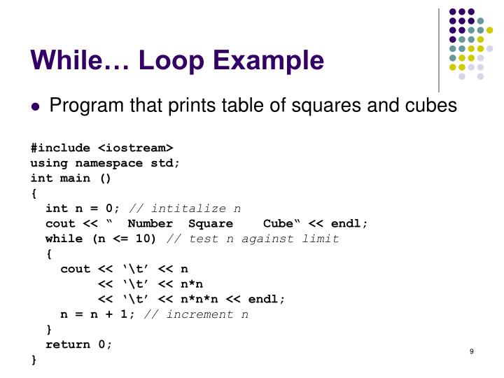 PPT - CSE 20232 Lecture 5 – Decisions and Loops PowerPoint Presentation ...