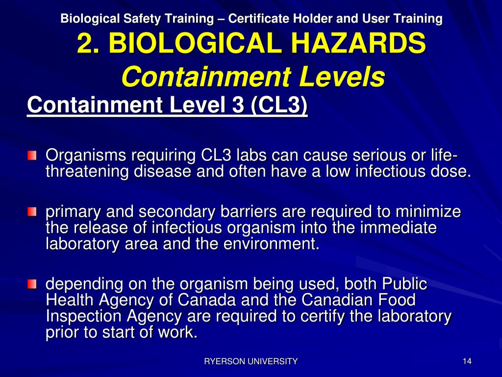 PPT - 2. BIOLOGICAL HAZARDS PowerPoint Presentation, free download - ID ...