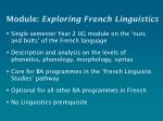 aims and methods of the french aims and methods of the french