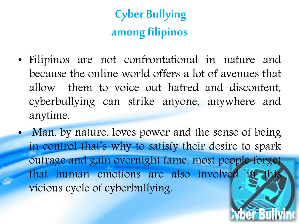 cyberbullying in the philippines research paper