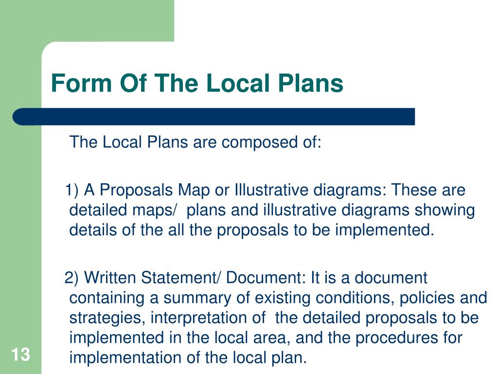 PPT URBAN PLANNING PROCESS AND MASTER PLANNING PowerPoint 