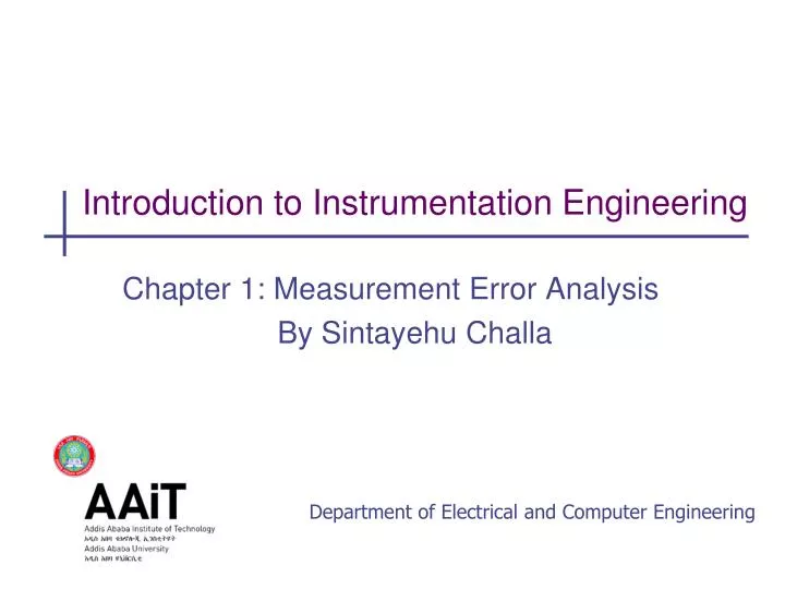 instrumentation engineering thesis