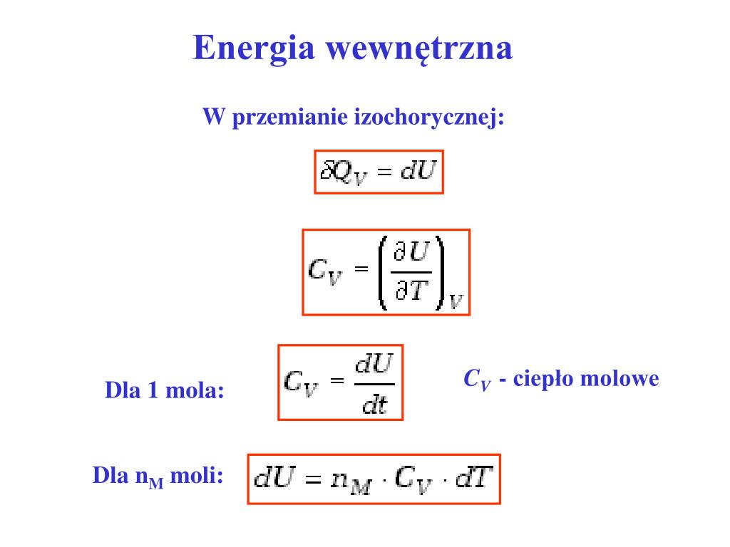 Energia Wewnętrzna Jednostka PPT - FIZYKA dla studentów POLIGRAFII Układy i procesy termodynamiczne