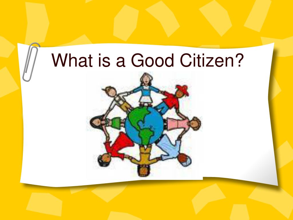 good citizen presentation