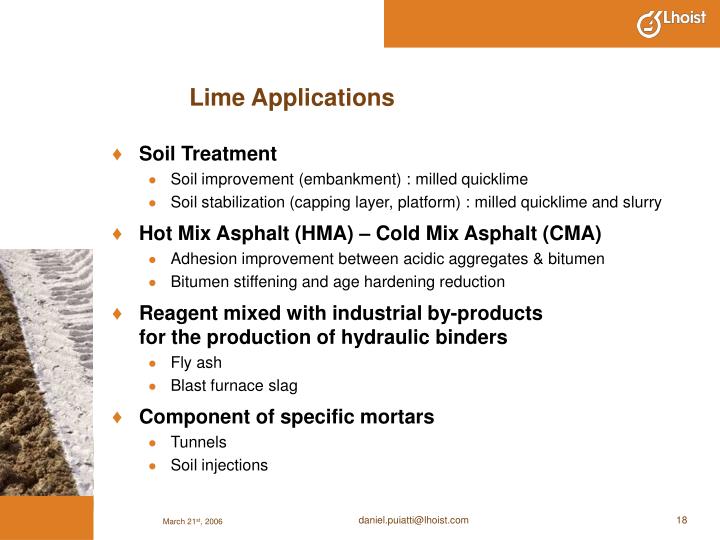 PPT Lime Stabilization PowerPoint Presentation ID4331150