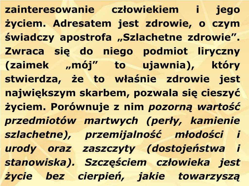 Klinocie Drogi Mój Dom Ubogi Oddany Tobie Ulubuj Sobie PPT - Materiały pochodzą z Platformy Edukacyjnej Portalu szkolnictwo.pl