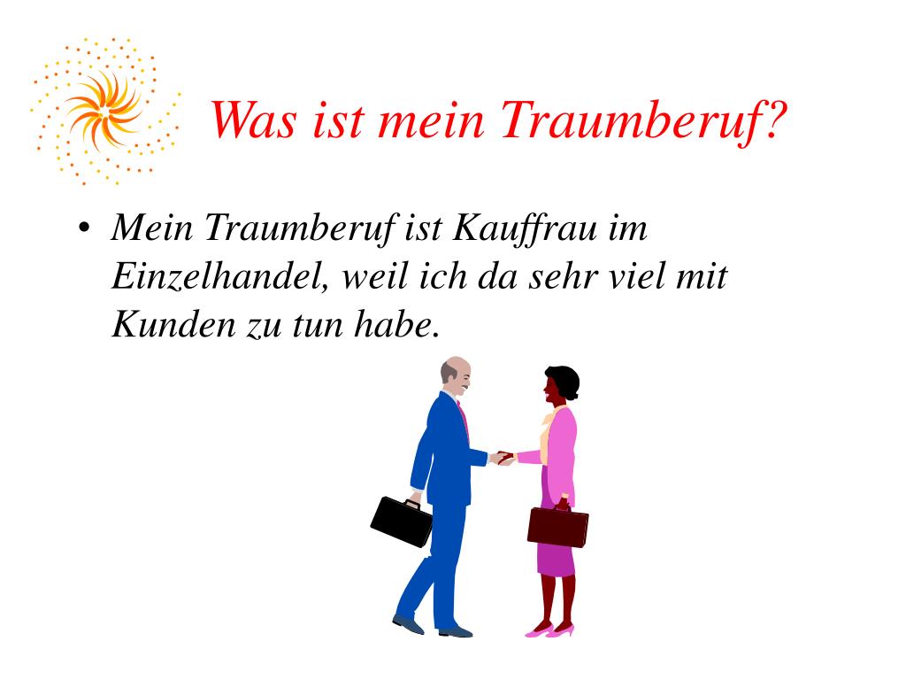 PPT Mein Traumberuf PowerPoint Presentation, free download ID4332652
