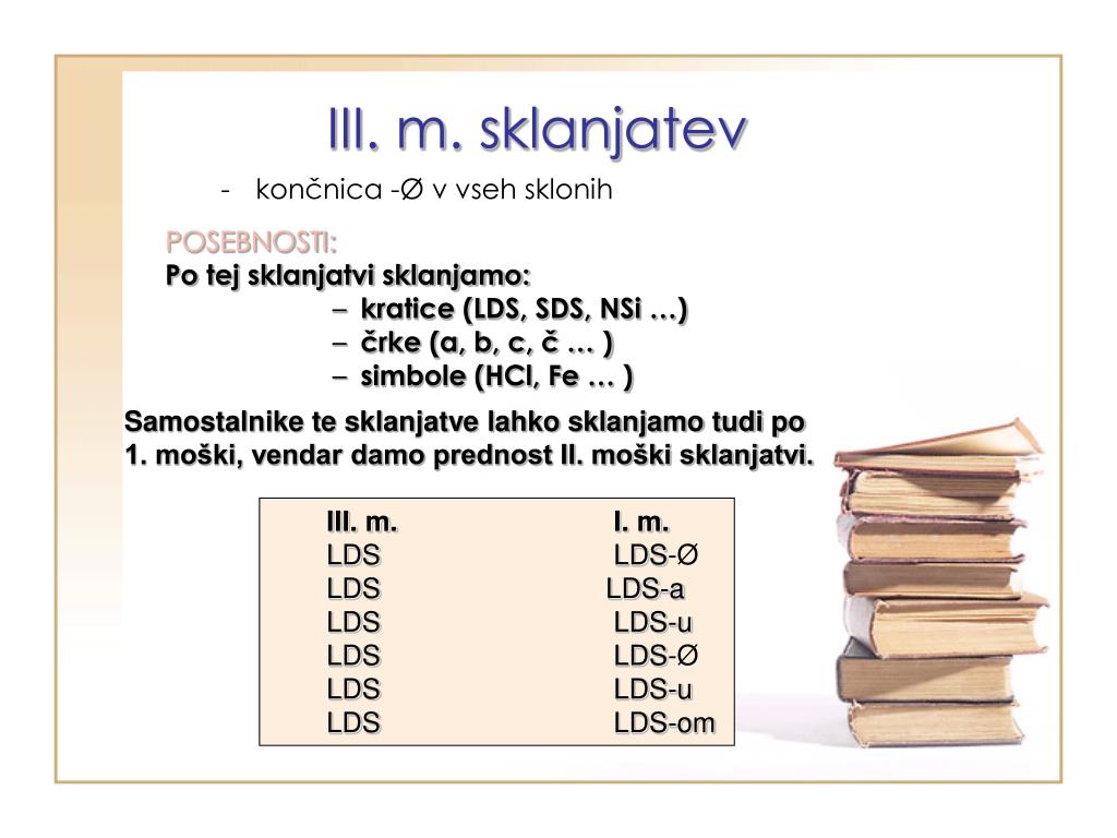 PPT - Moške sklanjatve PowerPoint Presentation, free download - ID:4333826