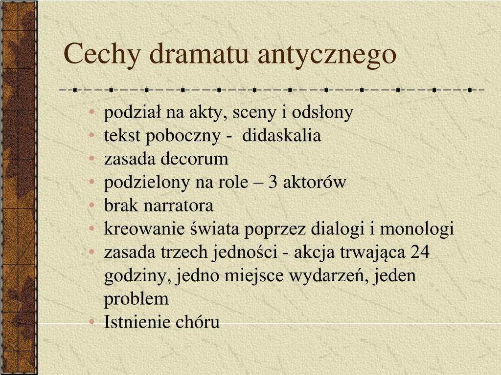 Cechy Konrada Jako Bohatera Romantycznego PPT - DRAMAT I JEGO GATUNKI PowerPoint Presentation, free download - ID
