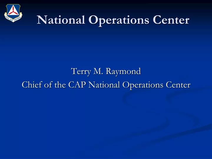 national operations center n.