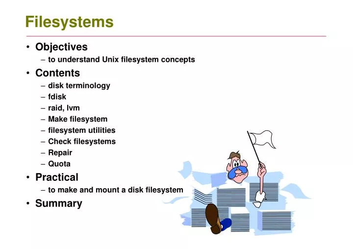 PPT - Filesystems PowerPoint Presentation, free download - ID:4338825