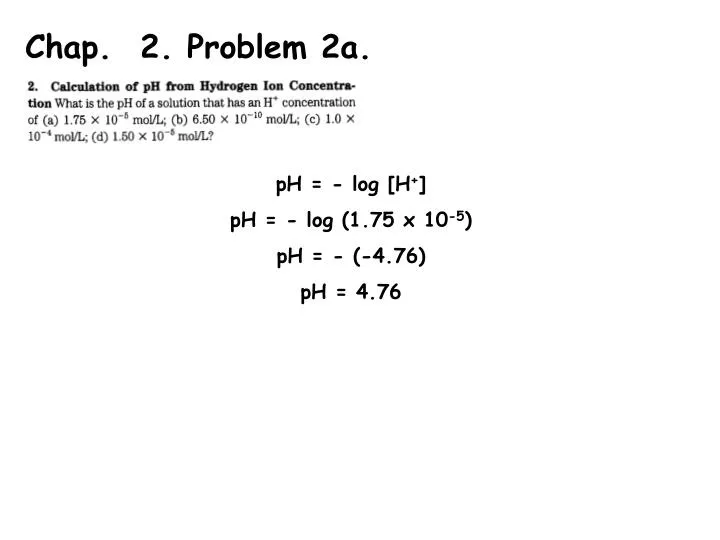 PPT Chap 2 Problem 2a PowerPoint Presentation ID 4339393