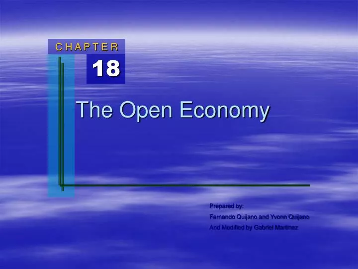 open economy open economy