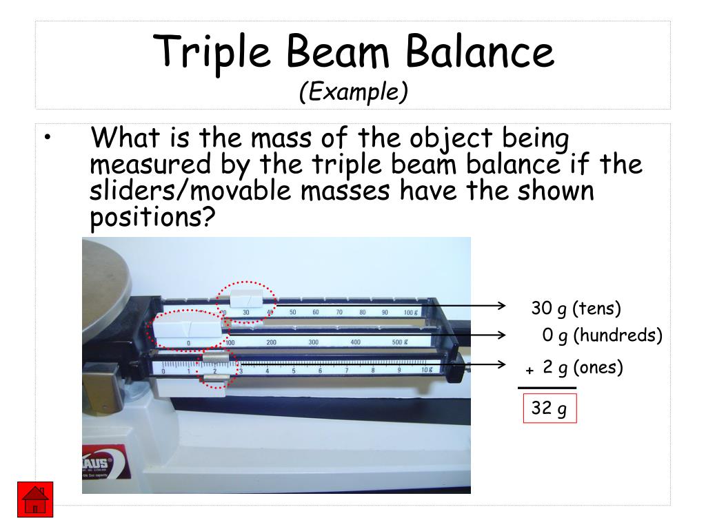 Triple Beam Balance Worksheet