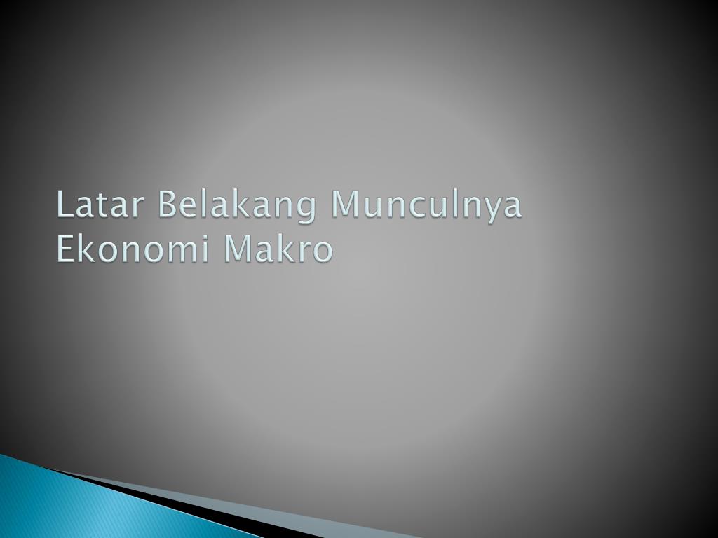 PPT - TEORI EKONOMI MAKRO ISLAM PowerPoint Presentation 