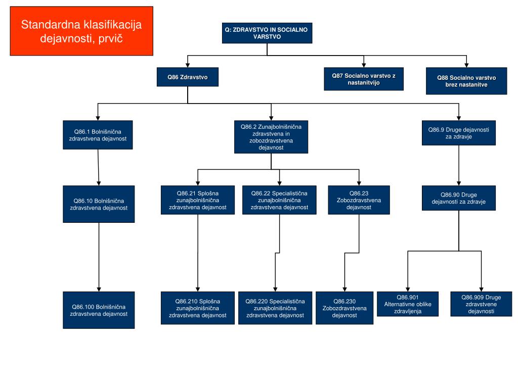 PPT - Šifrant Vrst Zdravstvene Dejavnosti PowerPoint Presentation, Free ...