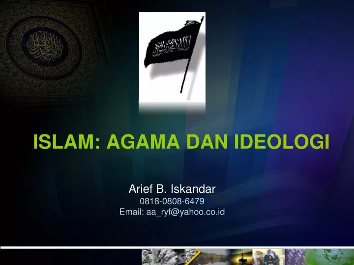 Ppt Islam Agama Dan Ideologi Powerpoint Presentation Free Download Id 4342383