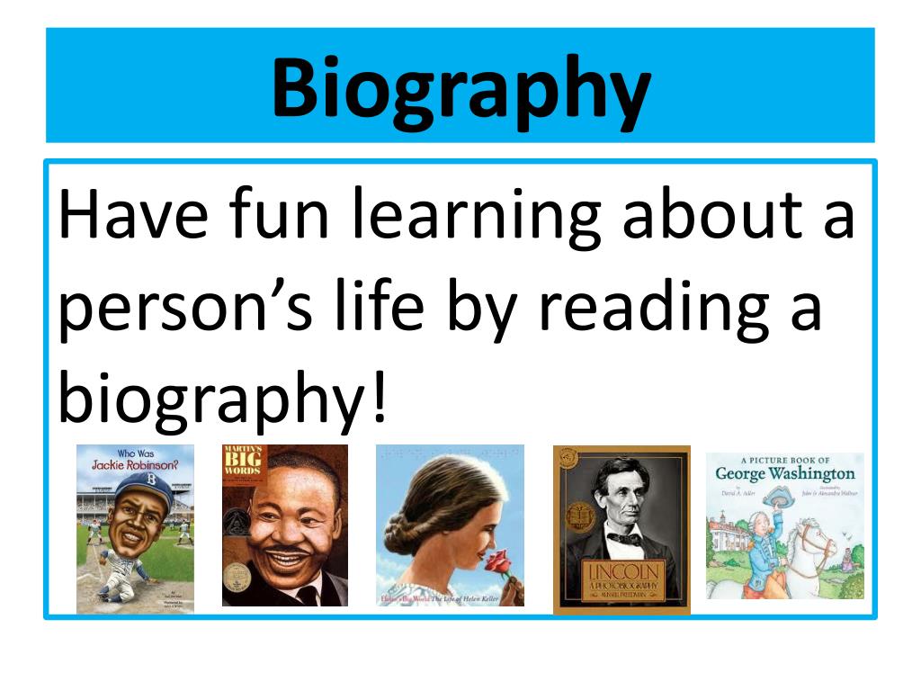 biography powerpoint assignment