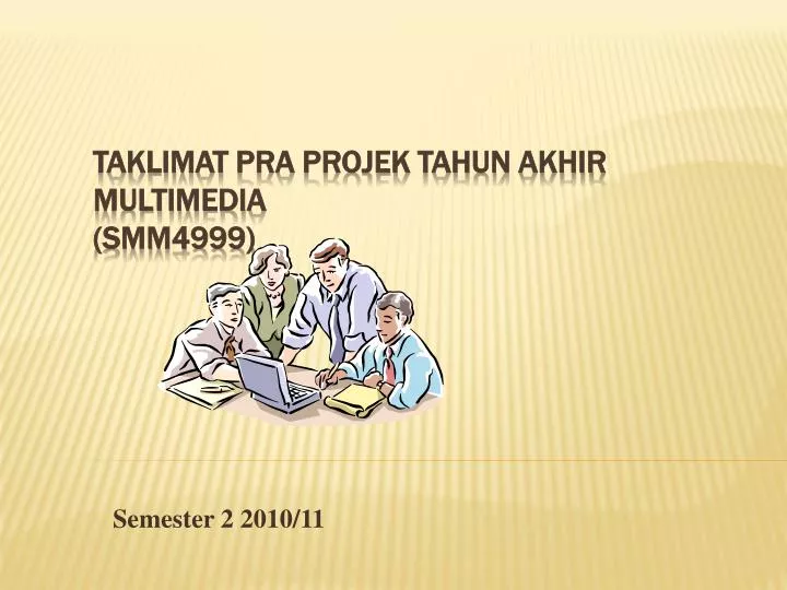 contoh slide presentation projek tahun akhir