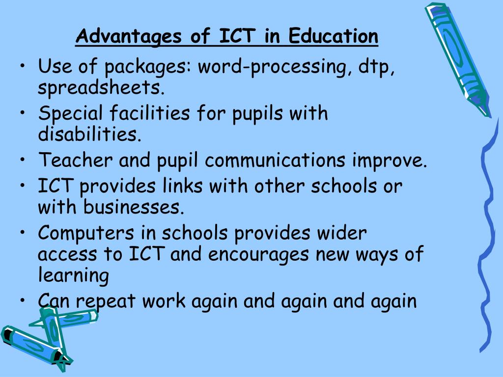 what is the conclusion of ict in education