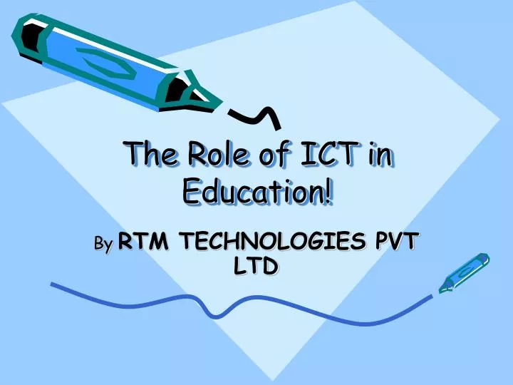 ppt of ict in education