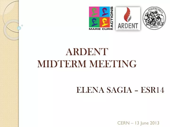 ardent midterm meeting n.