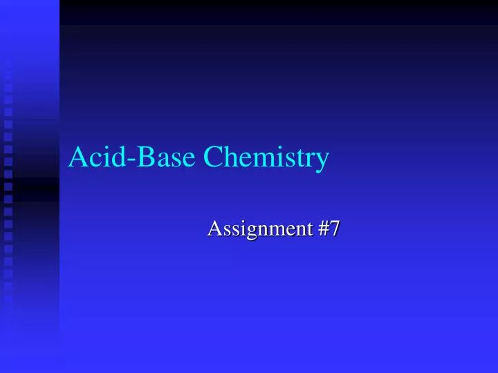 acid base chemistry n.