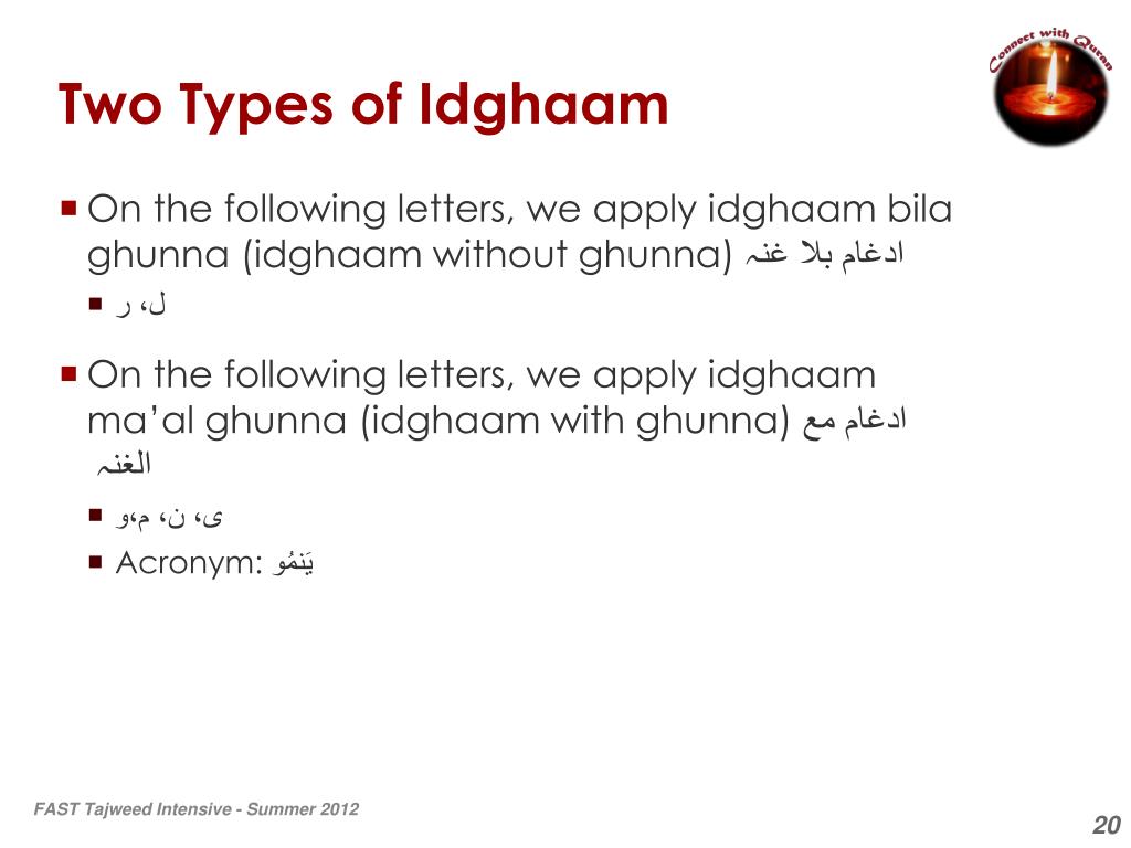 PPT - FAST Tajweed Intensive Workshop PowerPoint Presentation, free