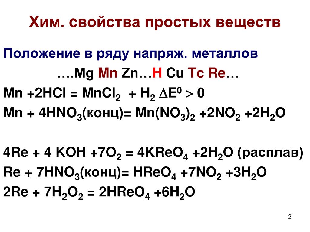 Zn h2o окислительно восстановительная реакция. Характерные химические свойства простых веществ. MN hno3 конц. Свойства простых веществ. Хим свойства простых веществ металлов.