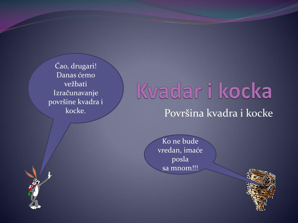 PPT - Kvadar i kocka PowerPoint Presentation, free download - ID:4349562